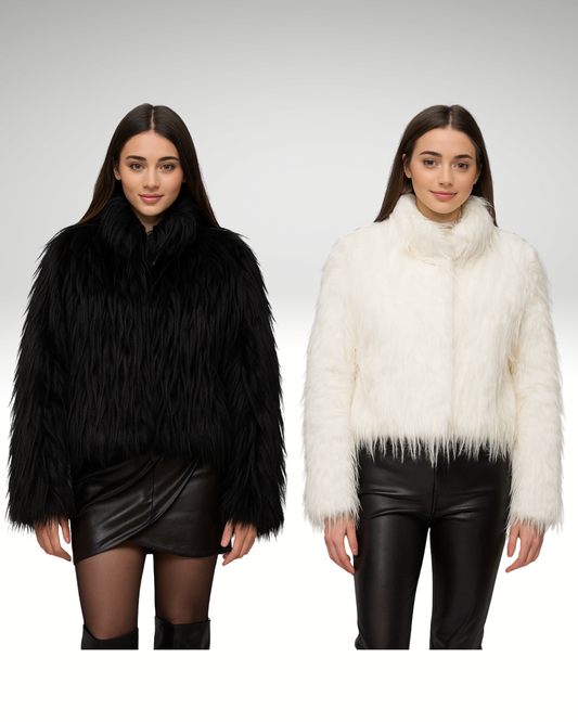 Luxe Ultra Soft Plush Winter Fur Jacket
